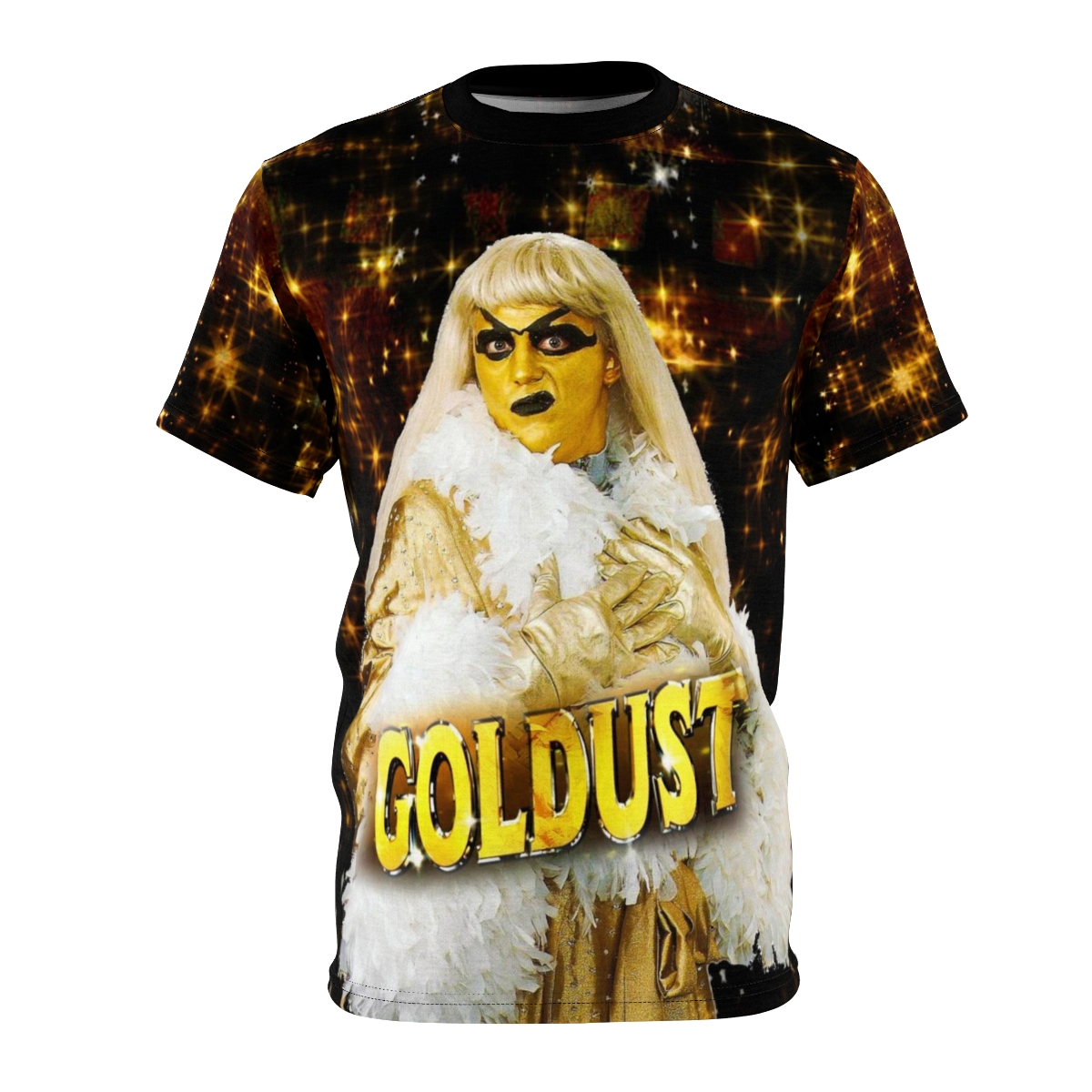 Vintage 00s WWF Goldust T-shirt I Will Shatter You Dream -  Norway
