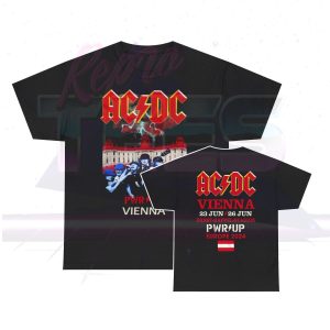 AC/DC Vienna 2024 Shirt - Black, L