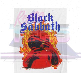 Black Sabbath Born Again Velveteen Plush Blanket