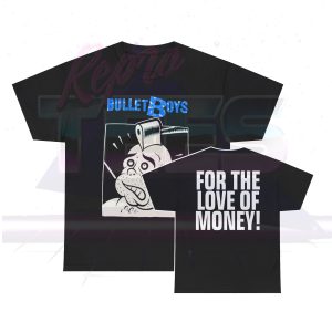 Bullet Boys 1988 For The Love of Money Shirt - Black, M