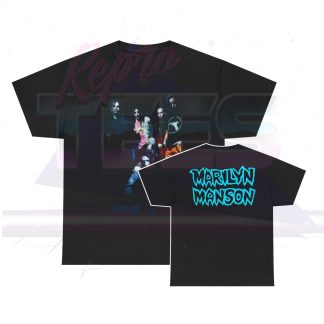 Marilyn Manson Custom 1993 Band Lineup Photo Shirt