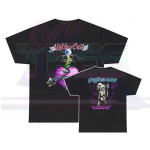Motley Crue 1989 Without You Dr. Feelgood Frankenstein T-Shirt - Black, L