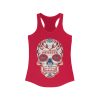 Philadelphia Phillies Skull Women's Racerback Tank Top - Image 3