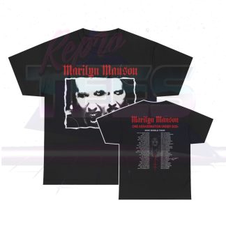 Marilyn Manson Custom 2025 World Tour Shirt