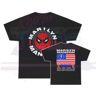 Marilyn Manson 1999 Tour Spider-Man Inspired Lot Shirt
