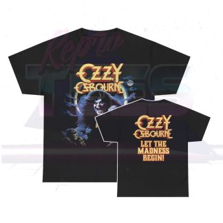 Ozzy Osbourne Night Terrors Let The Madness Begin Shirt