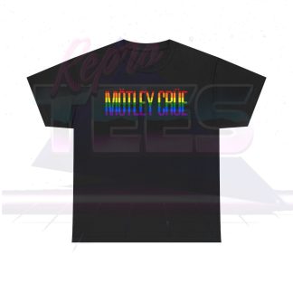 Motley Crue Shout At The Devil Era Logo Pride Flag Shirt