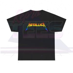 Metallica Pride Flag Shirt - Black, L