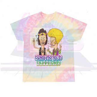 Beavis & Butthead as Hippies Tie-Dye Tee