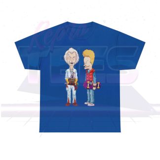 Beavis & Butthead Back To The Future Parody Shirt