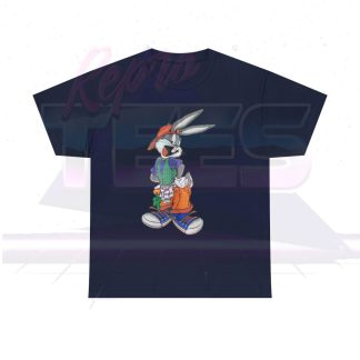 Looney Tunes Bugs Bunny Grunge Rock T-Shirt