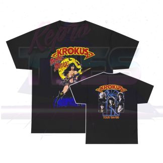 Krokus 1984 - 85 Midnight Maniac Tour Shirt