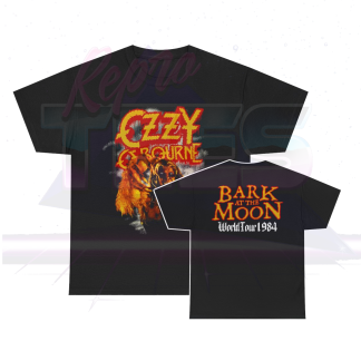 Ozzy Osbourne 1984 Bark At The Moon Black Tour Shirt