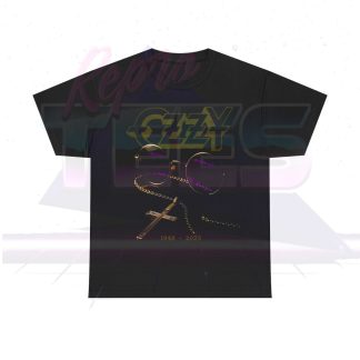 Ozzy Osbourne 1948-2025 Glasses & Cross Memorial Shirt