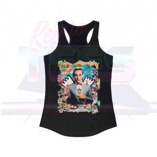 Pee Wee Herman What More Could You Want Racerback Tank Top