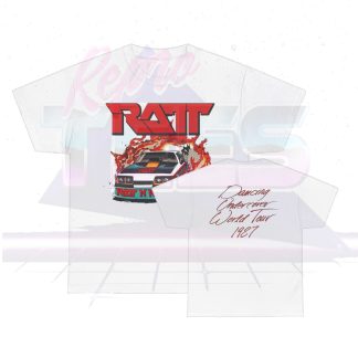 Ratt 1987 Dancing Undercover Funny Car Tour Shirt