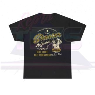 Shooter McGavin 1996 Gold Jacket Gold Tournament Shirt