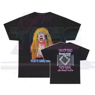 Twisted Sister 1984 Stay Hungry Play It Loud Mutha Tour Shirt
