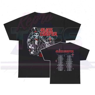 Alice Cooper 2025 Too Close For Comfort Tour Shirt
