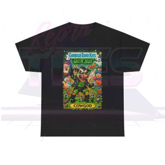 Green Jelly Cowgod Garbage Pail Kids Parody Shirt