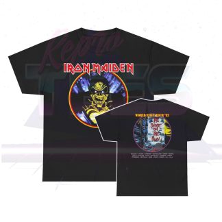 Iron Maiden 1983 World Piece European Tour Shirt