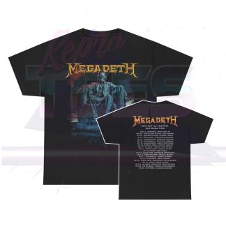 Megadeth 2025 Destroy All Enemies European Tour Shirt