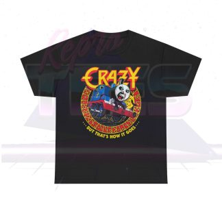 Ozzy Osbourne Thomas The Tank Engine Crazy Parody Shirt
