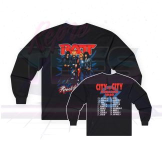 Ratt Reach For The Sky City To City Long Sleeved Shirt
