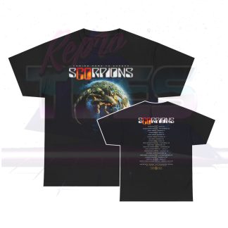 Scorpions 2025 60 Years Coming Home To Europe Tour Shirt