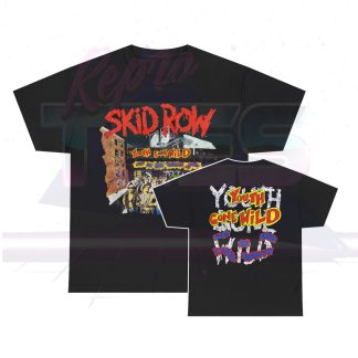 Skid Row Youth Gone Wild With Band Member Names Shirt