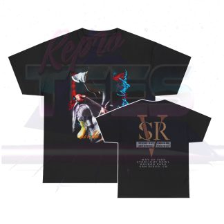 Stevie Ray Vaughn and Double Trouble May 29, 1989 In Step Tour Event Shirt