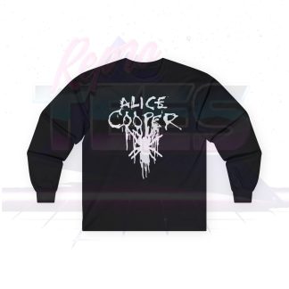 Alice Cooper Spider Logo Long Sleeved Shirt