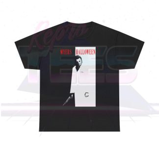 Halloween Michael Myers Scarface Movie Parody Shirt