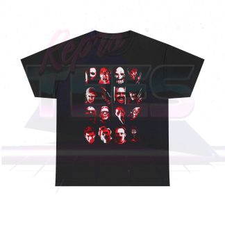 Horror Movie Icons Collage Shirt
