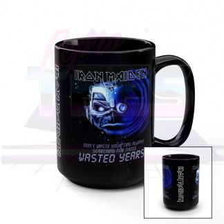Iron Maiden Wasted Years Coffee Mug 15oz