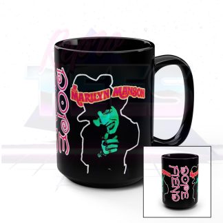 Marilyn Manson Dope Fiend Coffee Mug 15oz