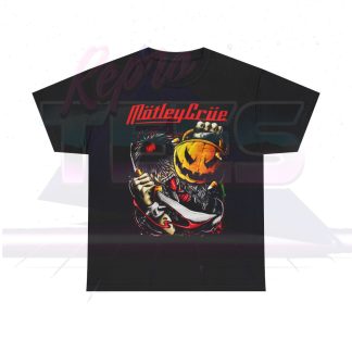 Motley Crue Alister Fiend Halloween Pumpkin Slasher T-Shirt