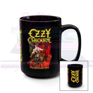 Ozzy Osbourne The Ultimate Sin Black Mug, 15oz