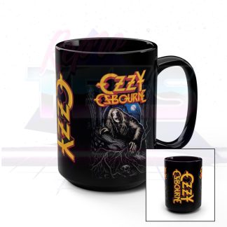 Ozzy Osbourne Bark At The Moon Black Mug, 15oz