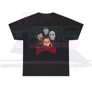 Horror Movie Villains Death Row Records Cartoon Shirt