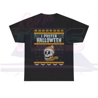 I Prefer Halloween Christmas Shirt