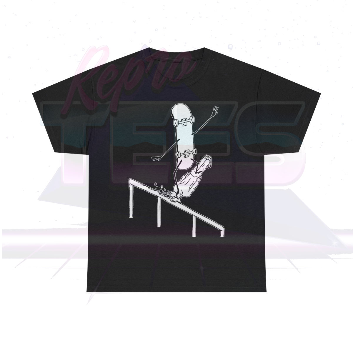 Skateboard Nose Sliding Human Art Shirt