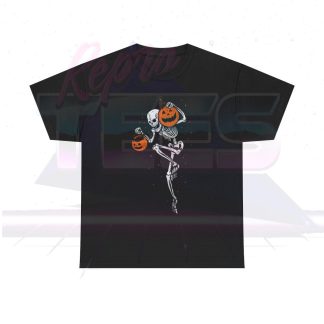 Trick or Treating Skeleton Halloween Shirt