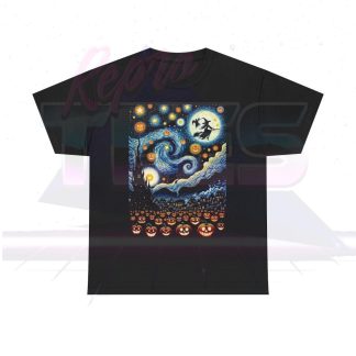 Halloween Themed Starry Night Inspired Shirt