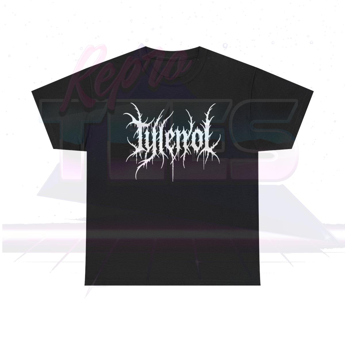 Tylenol Black Metal Logo Parody Shirt