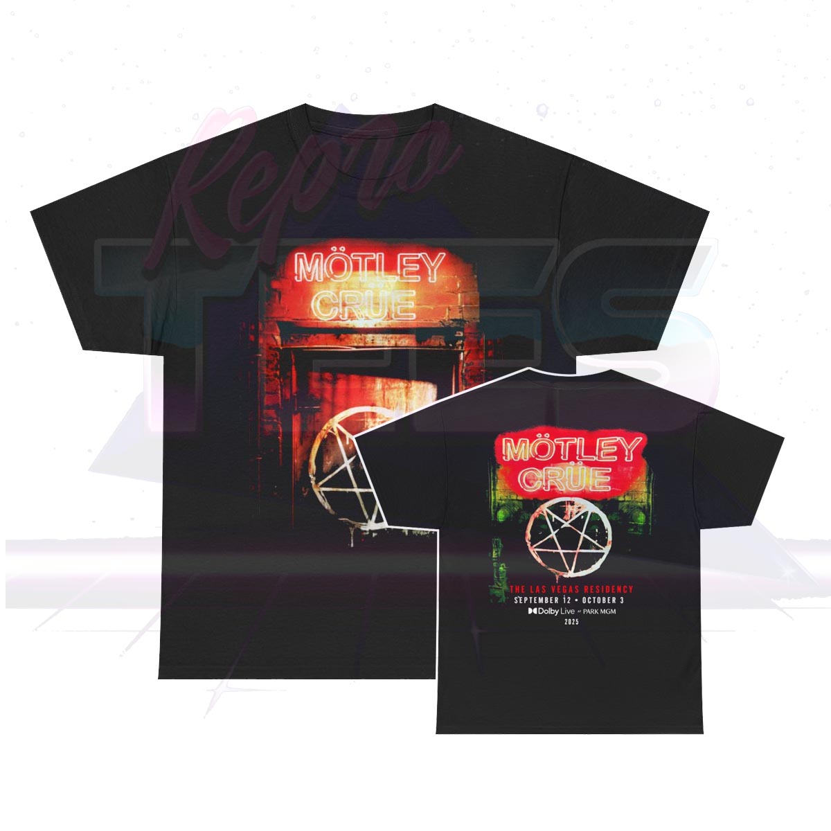 Motley Crue 2025 Las Vegas Residency Event Shirt
