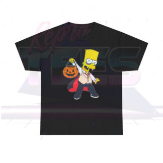 The Simpsons Bart As Dracula Shirt