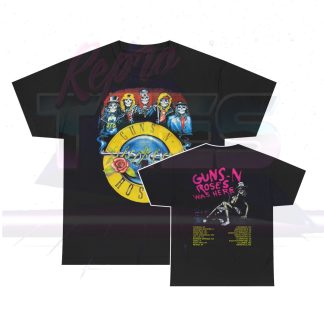 Guns N Roses Skeletons GNR Was Here Shirt