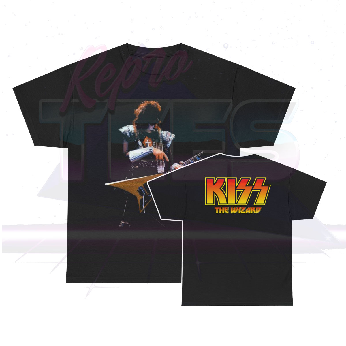 KISS Custom Vinnie Vincent The Wizard Shirt