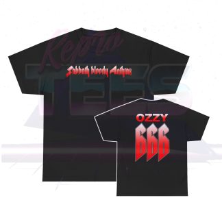Sabbath Bloody Anthrax Ozzy 666 Back To The Beginning Shirt